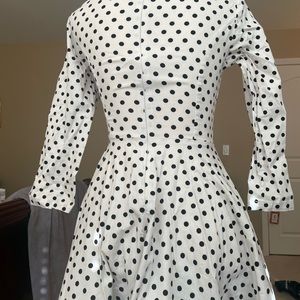 Polka dot dress perfect for the summer